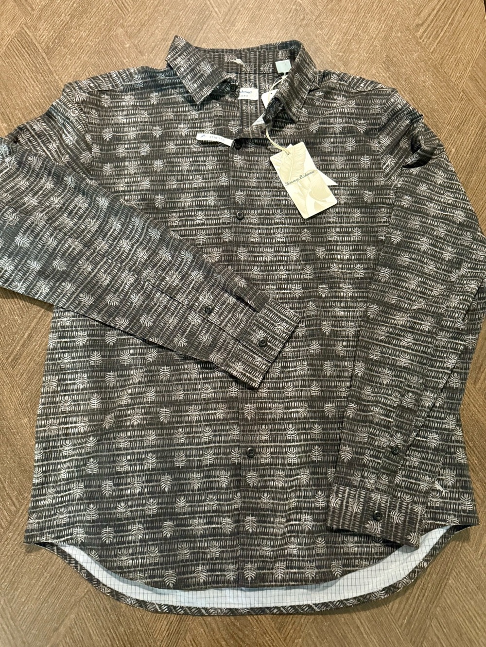 Tommy Bahama Men’s LS Bahama Coast Island Zone Stretch Button Down Shirt SZ-M
